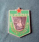 Za spoluprácu pri ochrane štátnych hraníc ČSSR