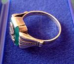 Prsteň zelen&yacute;